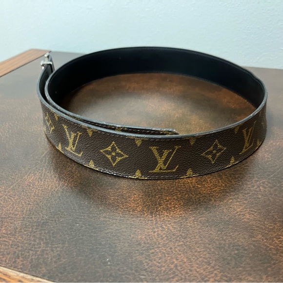 Men’s Louis Vuitton Belt Monogram Silver - Picture 3 of 10